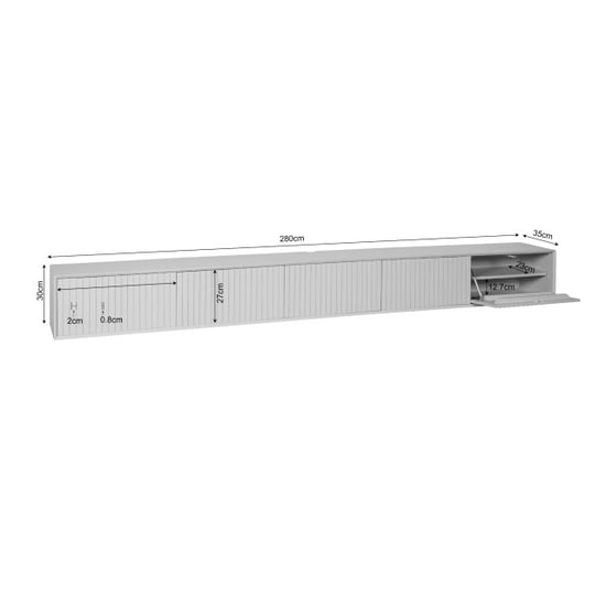 Starfurn tv meubel madison - 35x280x30 cm - Image 2