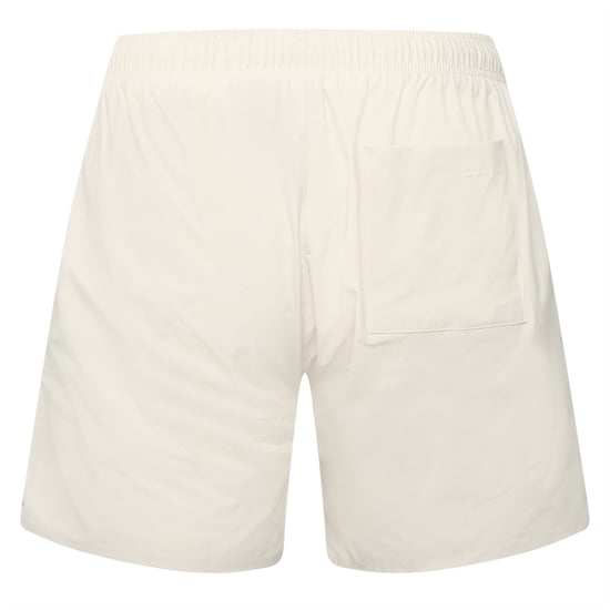 Men's Boss Iconic Logo Swim Shorts in White - Image 2