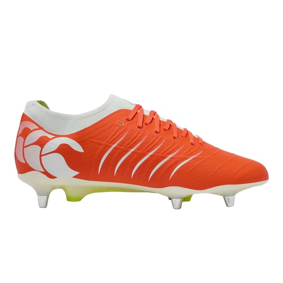 Canterbury Mens Phoenix 2.0 Team Soft Ground Football Boots (Orange/White) - Image 3