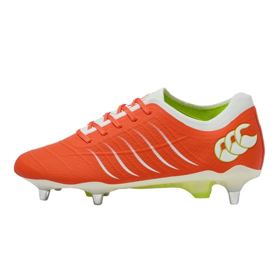 Canterbury Mens Phoenix 2.0 Team Soft Ground Football Boots (Orange/White) - Image 4