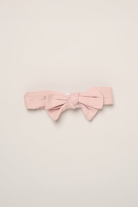 4-Piece Bow Print Baby Outfit Set - Image 5