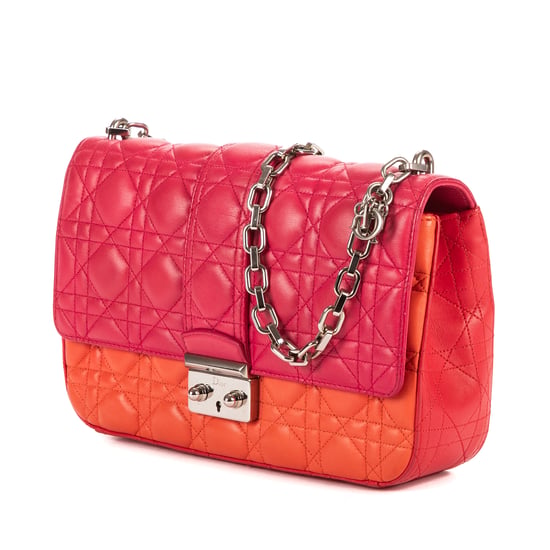 Lady Dior Tricolor Medium Schoudertas - Image 2