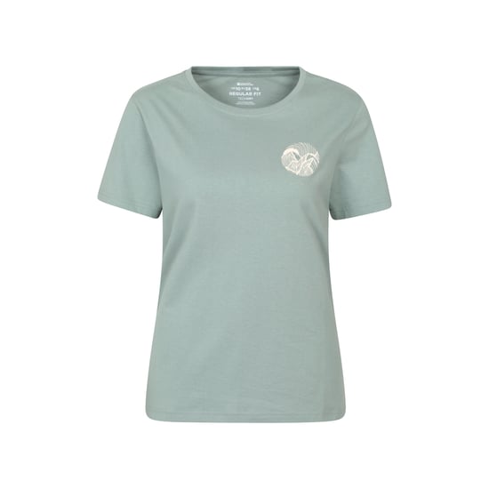 Mountain Warehouse Womens/Ladies Sunrise T-Shirt (Light Khaki) - Image 1