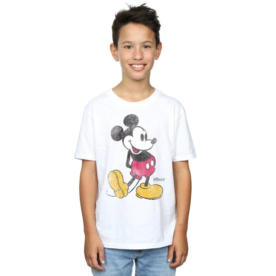 Disney Jongens Mickey Mouse Klassiek Kick T-shirt (Wit) - Image 2