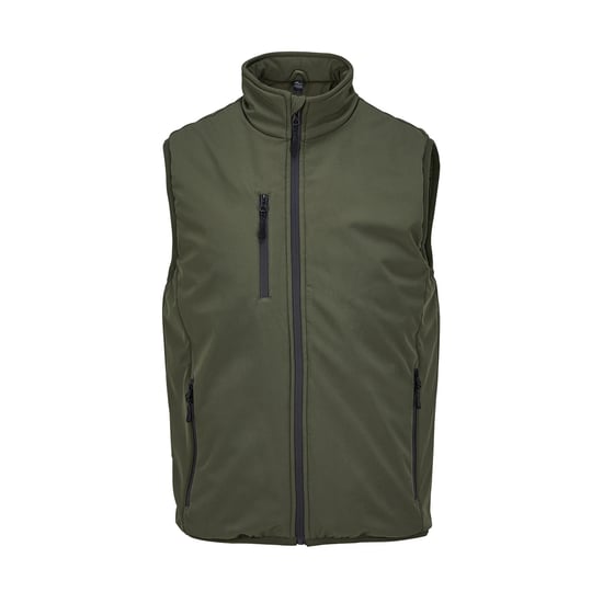 SOLS Unisex Volwassen Falcon Gevoerde Bodywarmer (Legergroen) - Image 1