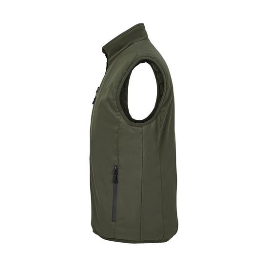 SOLS Unisex Volwassen Falcon Gevoerde Bodywarmer (Legergroen) - Image 3