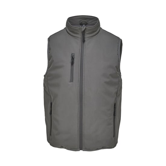 SOLS Unisex Volwassen Falcon Gevoerde Bodywarmer (Koolstof) - Image 1