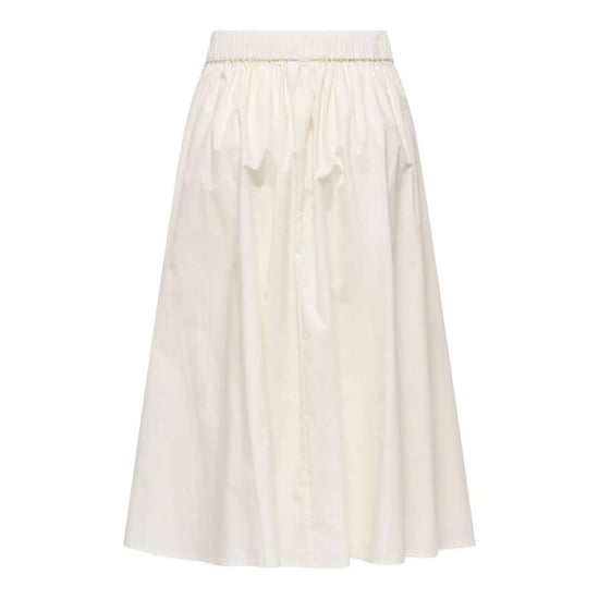 Only Onlmaila long pleat skirt wvn cloud dancer - Image 5