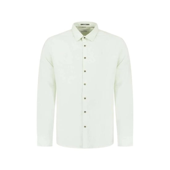 No Excess Shirt with linen seagreen - Image 3
