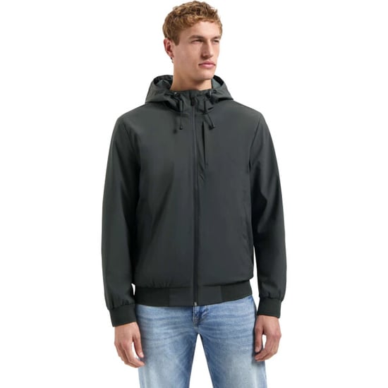 No Excess Jacket short fit hooded dark steel - Image 2