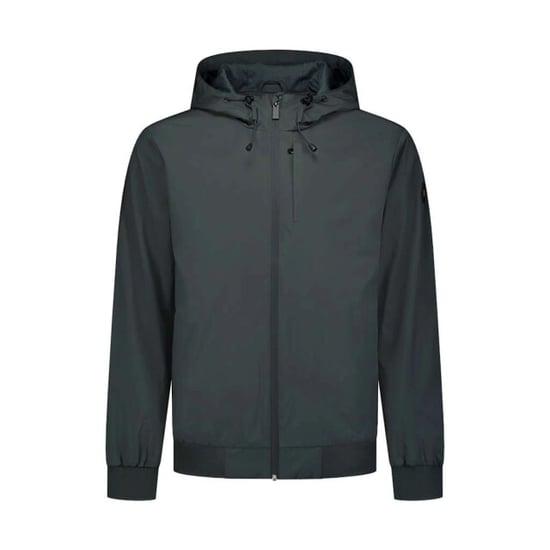 No Excess Jacket short fit hooded dark steel - Image 3