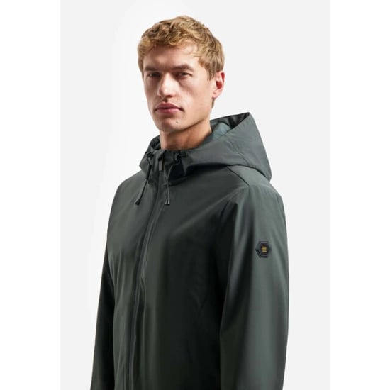 No Excess Jacket short fit hooded dark steel - Image 6