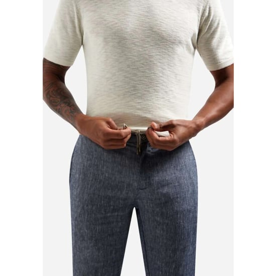 No Excess Pants with linen yarn dyed night - Image 5