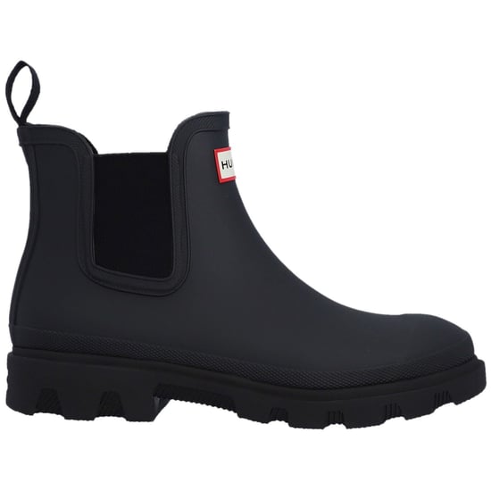 Hunter Downpour Rubber Zwarte Wellingtonlaarzen - Image 3