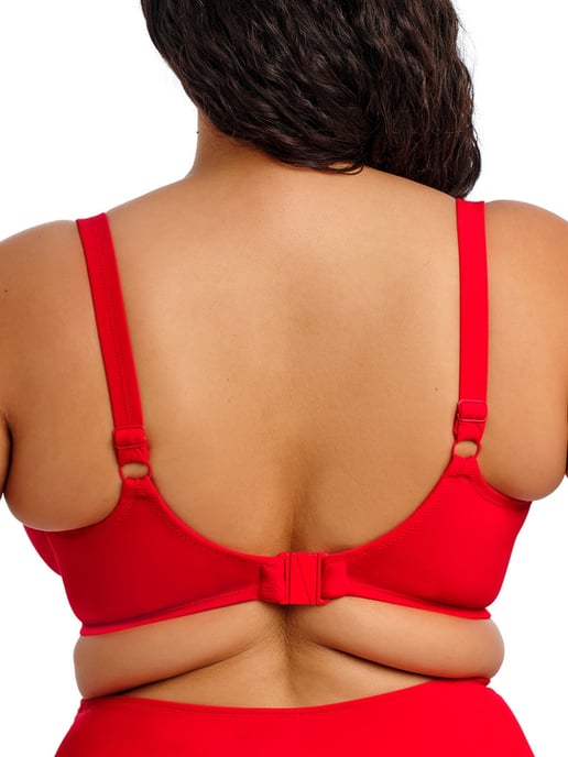 Plain Sailing Wrap Plunge Bikini Top - Image 2