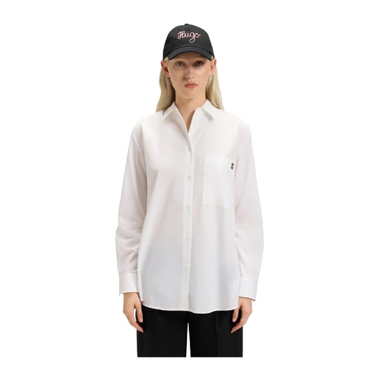 Hugo Dames Oversized Blouse (Wit) - Image 3