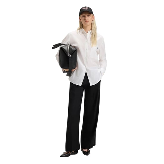 Hugo Dames Oversized Blouse (Wit) - Image 4