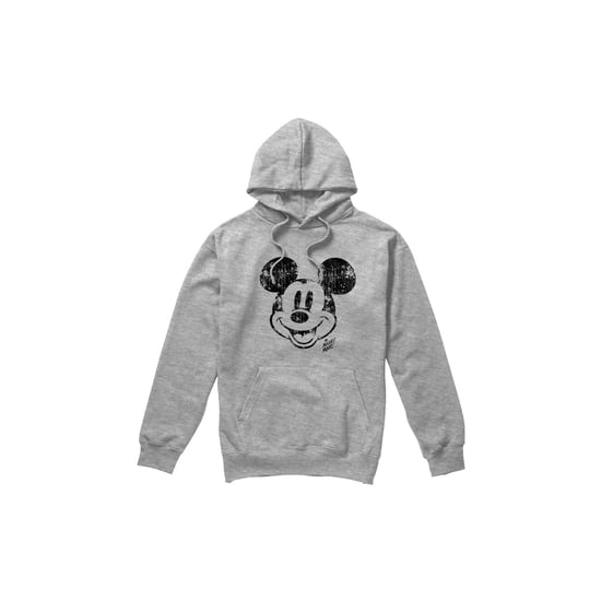 Disney Heren Mickey Mouse Gezicht Distress Hoodie (Sport Heide) - Image 1
