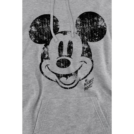 Disney Heren Mickey Mouse Gezicht Distress Hoodie (Sport Heide) - Image 3