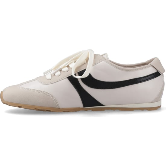 Rocket Dog Destin PU Combo Polyurethaan Dames Sneakers Off White/Zwart - Image 4