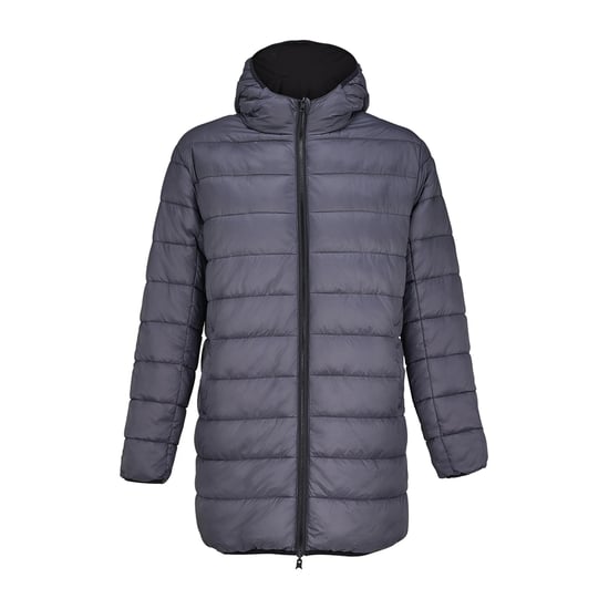 SOLS Unisex Volwassen Reversible Parka (Zwart) - Image 4