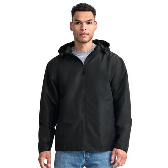 Russell Mens Essential All Weather Shell Jacket (Black) - Image 3
