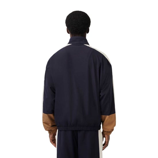 Lacoste Heren Blok Volledige Rits Jacket (Blauw) - Image 2