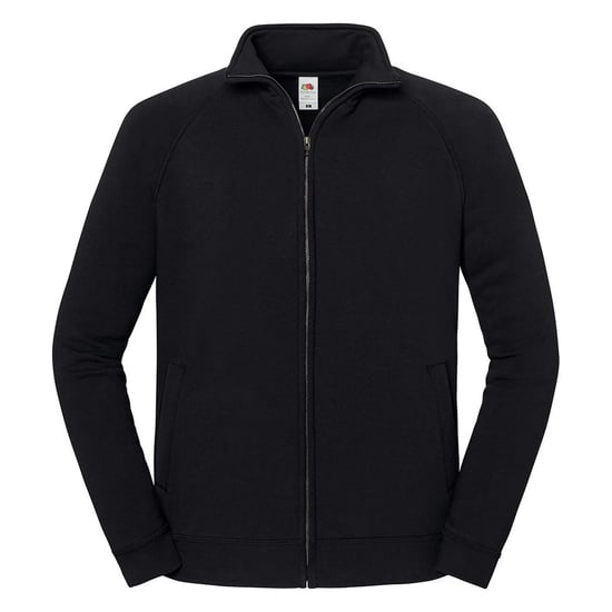 Fruit of the Loom Unisex Adult Iconic Premium Sweat Jacket (Zwart) - Image 1