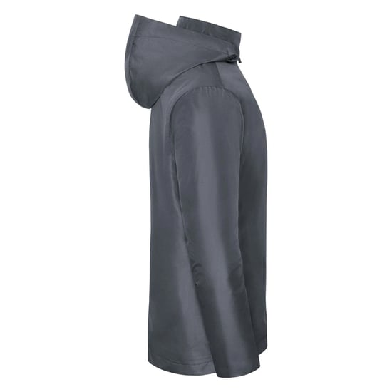 Russell Mens Essential All Weather Shell Jacket (Iron) - Image 3