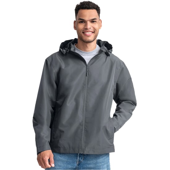 Russell Mens Essential All Weather Shell Jacket (Iron) - Image 4