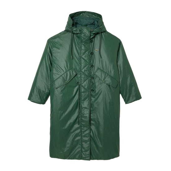 Lacoste Dames Waterafstotende Volledige Rits Jas (Groen) - Image 1