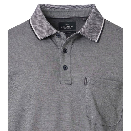 Casamoda Heren polo 993106500 774 light grey - Image 4