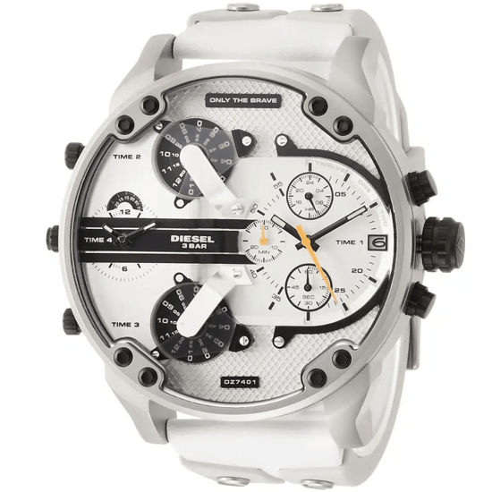 Diesel DZ7401 Mr. Daddy 2.0 57mm Men's Watch White - Image 1