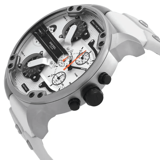 Diesel DZ7401 Mr. Daddy 2.0 57mm Men's Watch White - Image 5