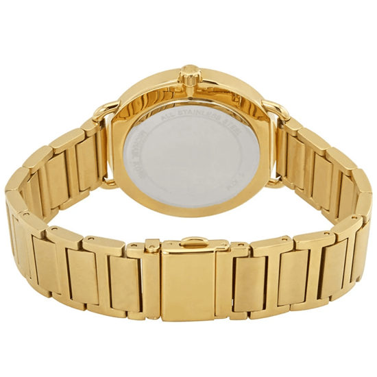 Michael Kors Portia MK3788 Dam 36,5 mm Guld Rostfritt Stål Armbandsur Svart Urskiva - Image 2