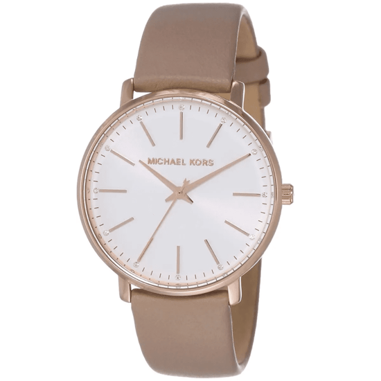 Michael Kors MK2741 Pyper 38 mm Rose Gold White Dial Ladies Watch - Image 3
