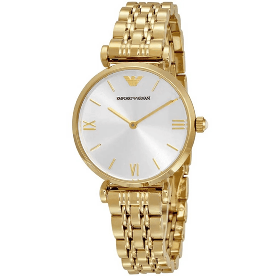 Emporio Armani AR1877 Gianni T-Bar 32mm Gouden Dameshorloge - Image 3