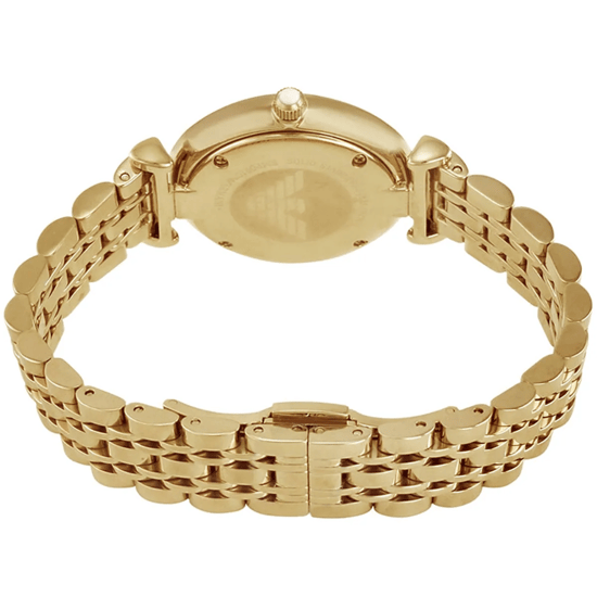 Emporio Armani AR1877 Gianni T-Bar 32mm Gouden Dameshorloge - Image 4
