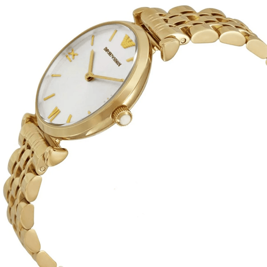 Emporio Armani AR1877 Gianni T-Bar 32mm Gouden Dameshorloge - Image 5