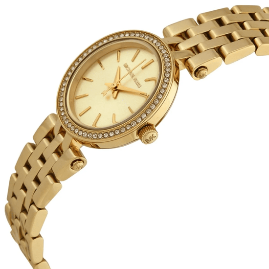Michael Kors MK3295 Mini Darci Gouden Dameshorloge - Image 6