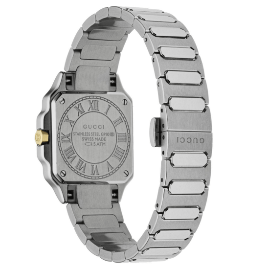 Gucci YA166503 G-Flat Zilveren Wijzerplaat Dameshorloge - Image 2