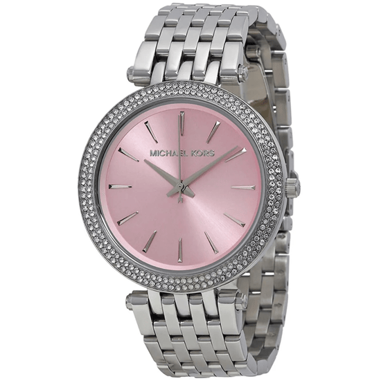 Michael Kors Darci MK3352 Ladies Stainless Steel Watch 39 mm Pink Dial - Image 3