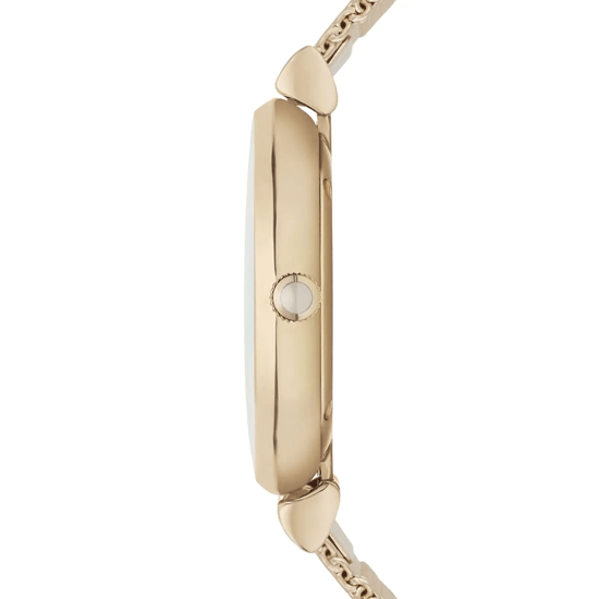 Emporio Armani AR1957 Retro Dames 32mm Gouden RVS Horloge - Image 4