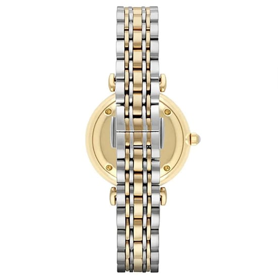 Emporio Armani AR8031 Dames T-Bar Gianni Twee-Tone Horloge 32mm - Image 2