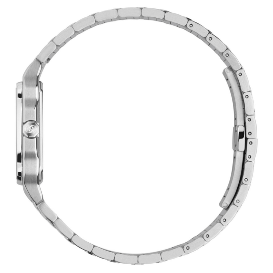 Gucci YA166504 G-Flat Silver Ur med Silver urtavla för alla - Image 3