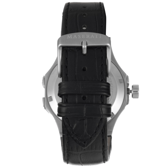 Maserati Potenza R8821108001 Automatische 42mm Zwart Skelet Wijzerplaat Herenhorloge - Image 2
