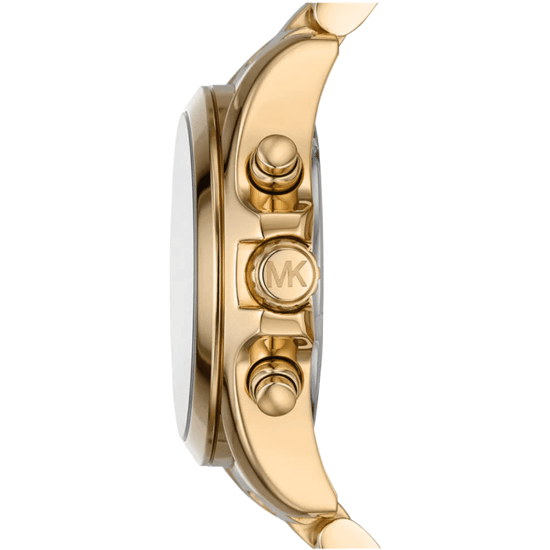 Michael Kors Bradshaw MK6959 36mm Gouden RVS Dames Chronograaf Horloge - Image 3