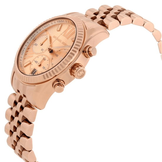 Michael Kors Lexington MK5569 Roségouden Chronograaf Dameshorloge - Image 5