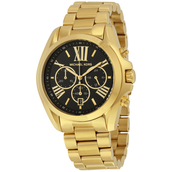 Michael Kors Bradshaw MK5739 Dames Chronograaf Horloge 43mm Goudkleurig - Image 1