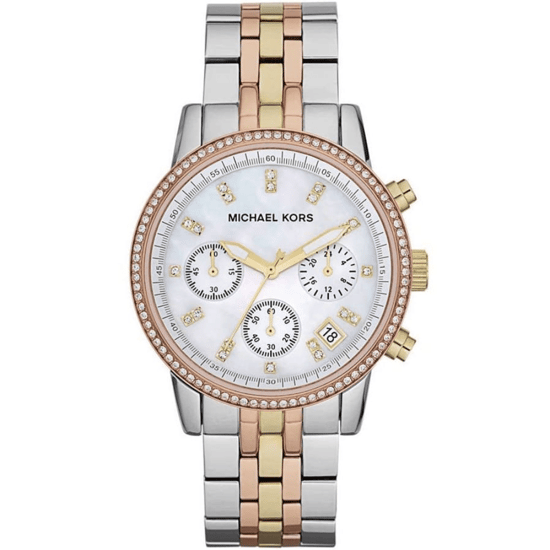 Michael Kors MK5650 Ritz Klocka med Chronograph för Damer - Image 1